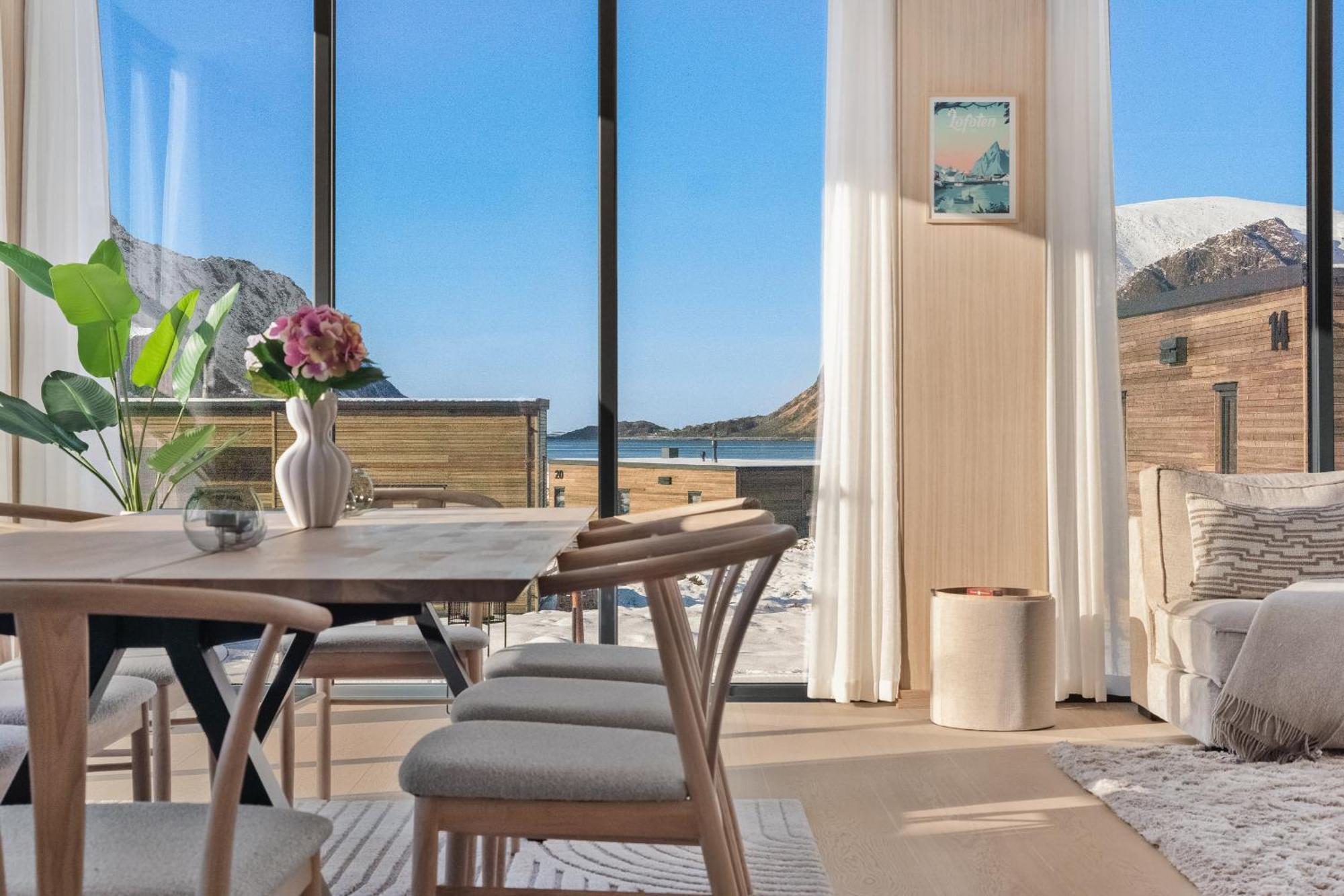 Hébergement de vacances Arctic Serenity Lofoten - Jacuzzi & Sauna Ll12 *